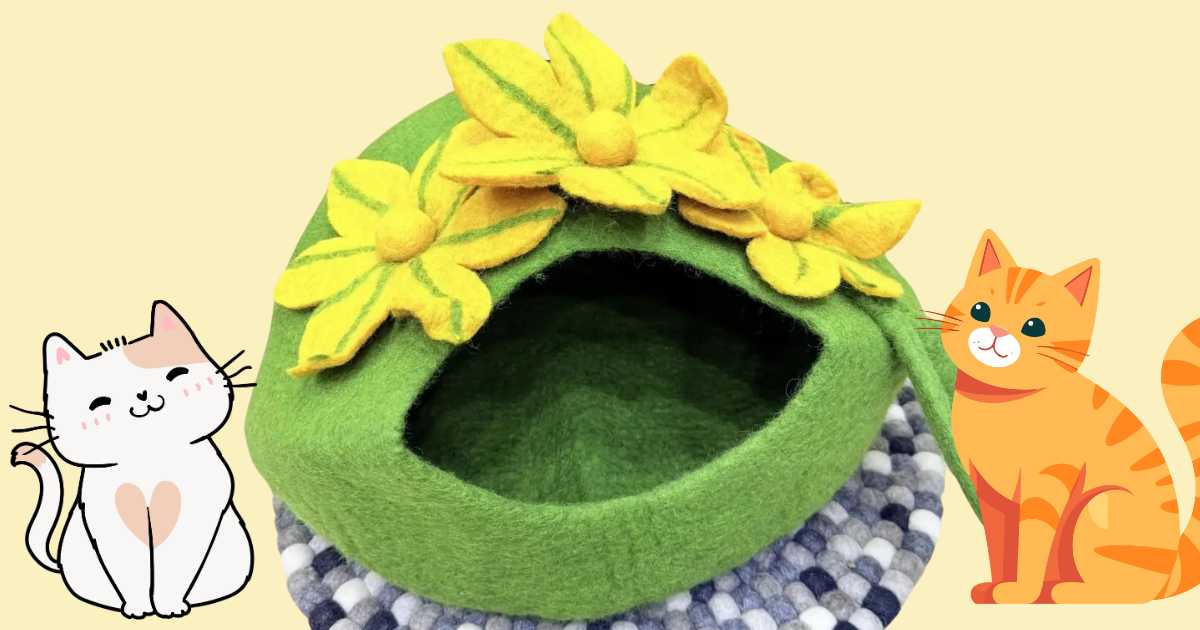 felt cat cave