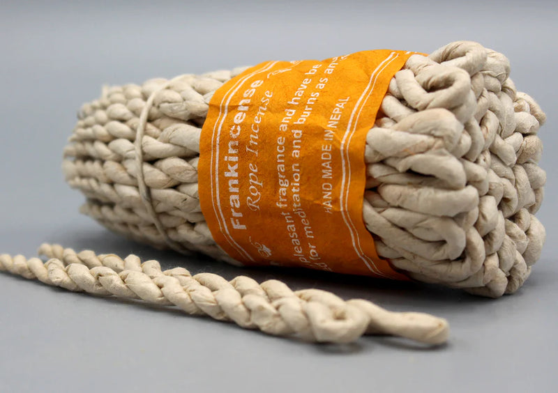 Handmade Frankincense Rope Incense - Aromatic Nepalese Incense - 1