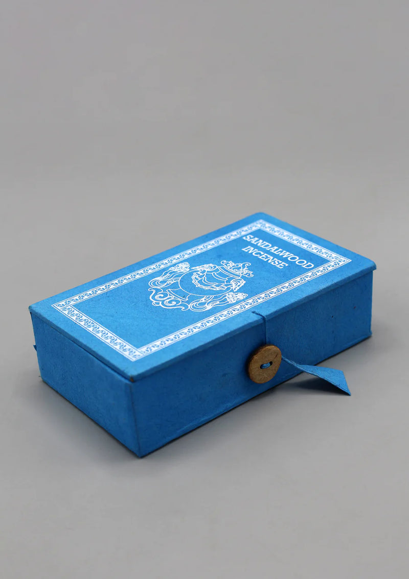 Sandalwood Tibetan Incense Gift Box with Lokta Cover - 3