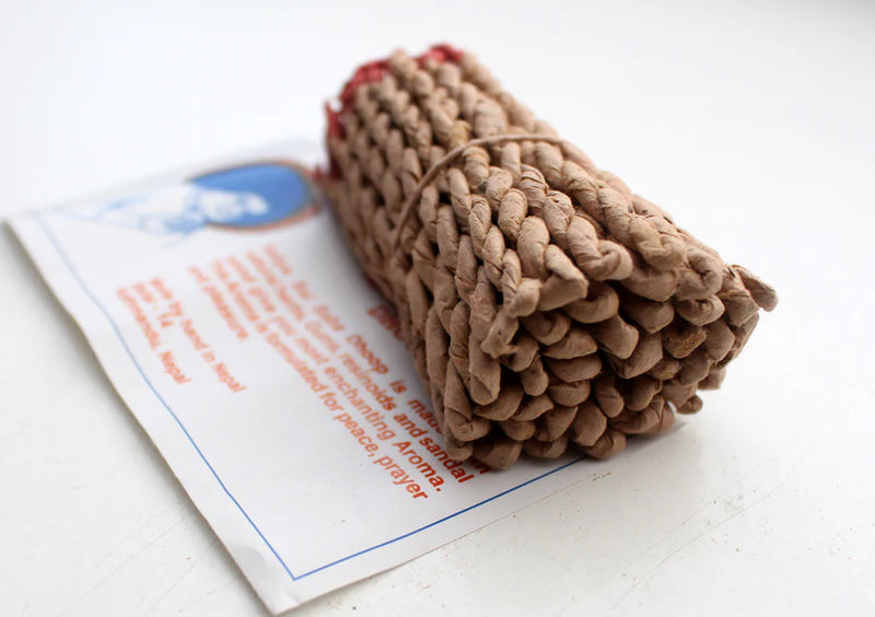Nag Champa Rope Incense - Pack of 6 - 3
