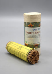 Pure White Sandalwood Incense Sticks - Natural Tibetan Calming Fragrance - 2