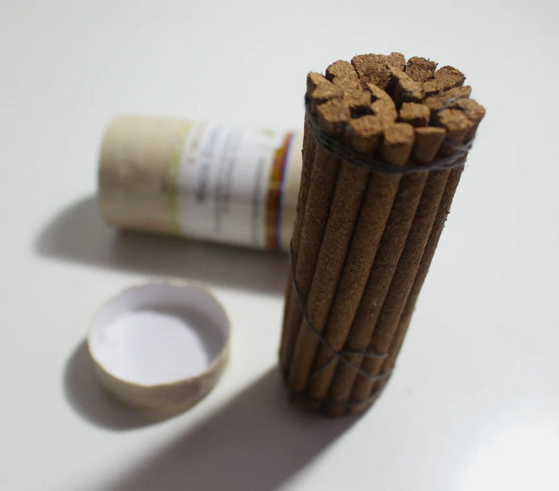 White Zambala Tibetan Incense Sticks - Offering to God of Wealth and Prosperity - 3