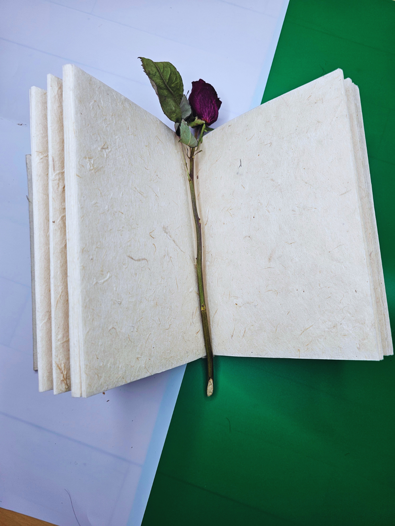 Handmade Patchwork Lokta Paper Journal