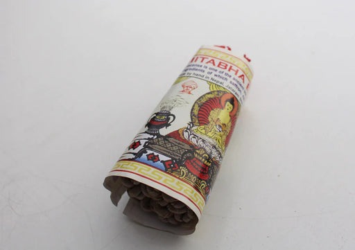Handmade Amitabha Buddha Rope Incense - Authentic Tibetan Ritual Incense - 1