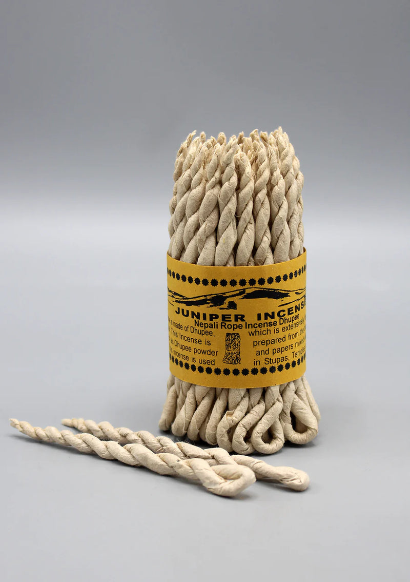 Juniper Nepali Rope Incense - Authentic Aromatic Dhup from the Himalayas - 3