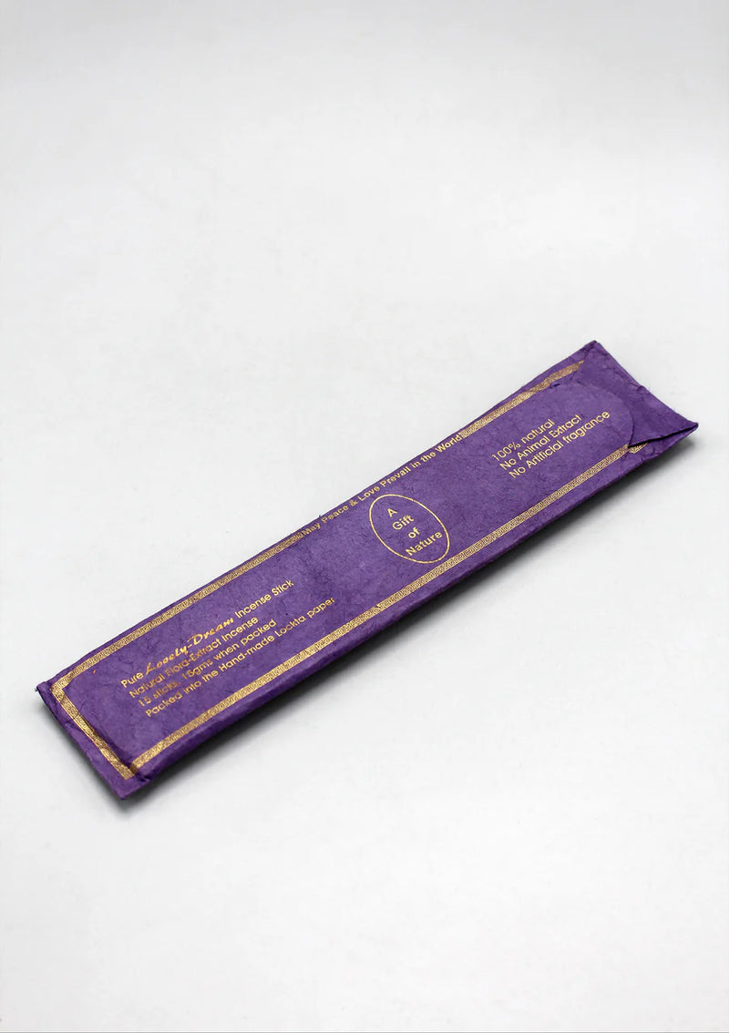 Natural Lovely Dream Flora Incense Sticks - Peace, Harmony, and Relaxation - 1