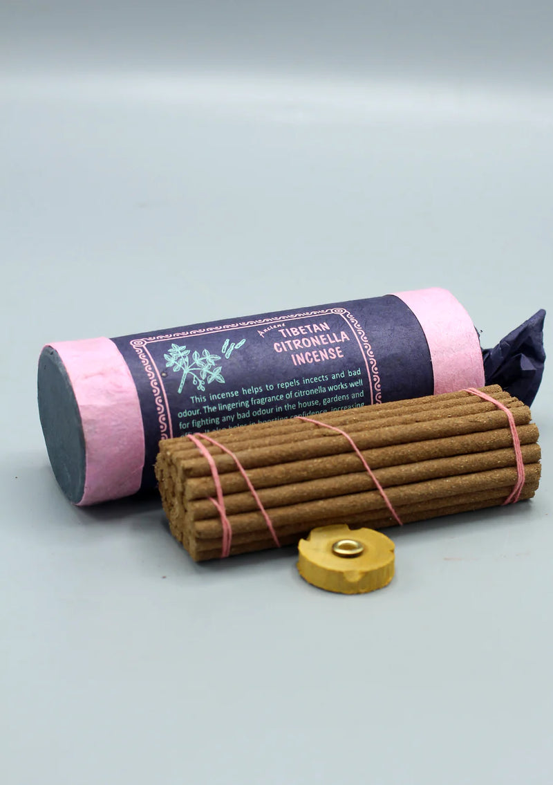 Tibetan Citronella Incense - Handmade Medication for Insect Repellent and Fresh Fragrance - 2