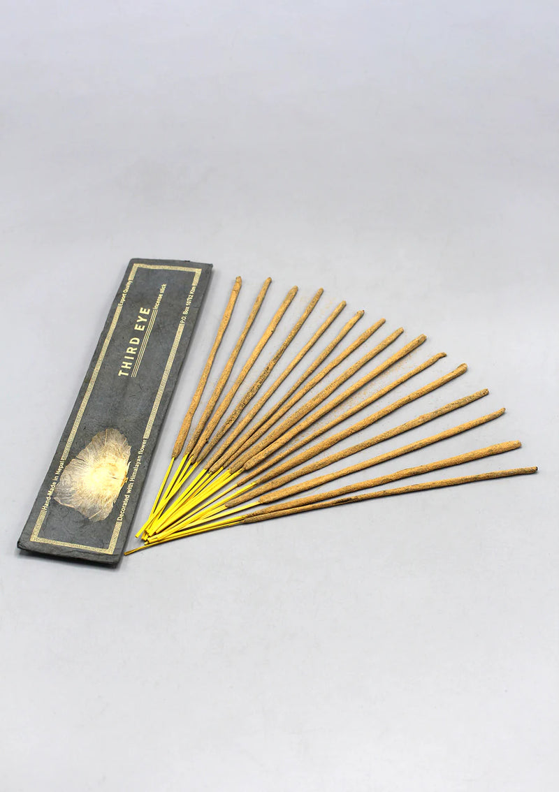 Third Eye Flora Incense Sticks - Himalayan Blend for Mind Upliftment - 3