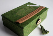 Green Tara Lokta Gift Box Incense - Handmade by Tibetan Nuns - 1