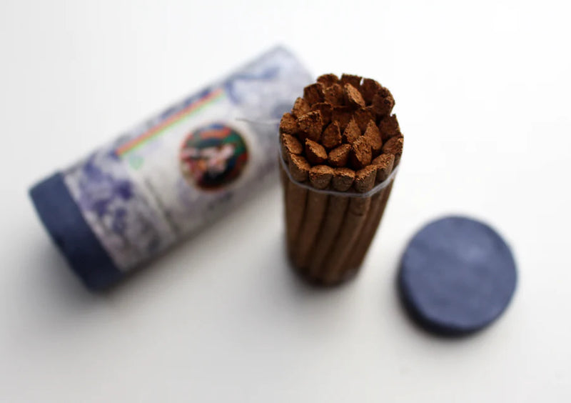 White Tara Tibetan Incense Sticks - Mini Size, Handmade with Precious Herbs - 2