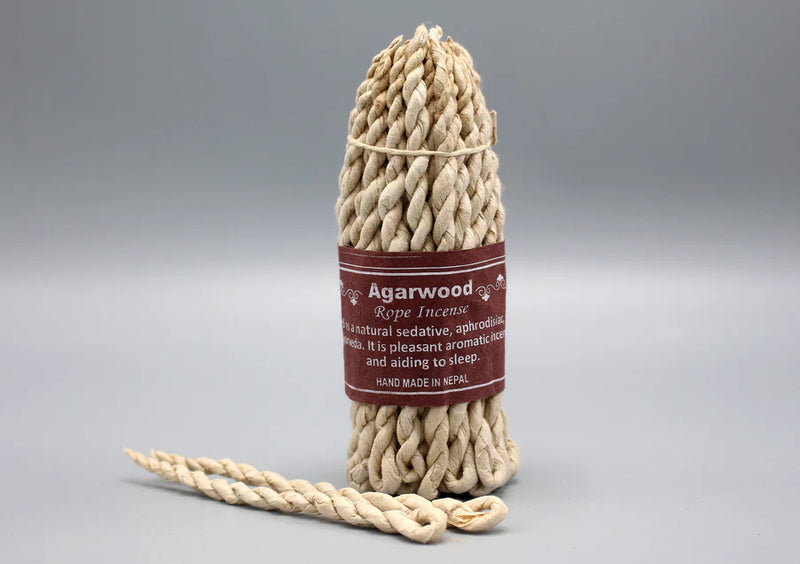 Handmade Agarwood Rope Incense - Authentic Nepalese Aromatic Incense - 2