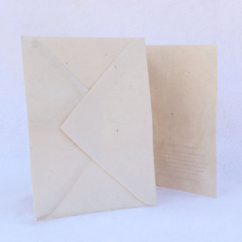 Achala Deity Handmade Lokta Greeting Card with Envelope