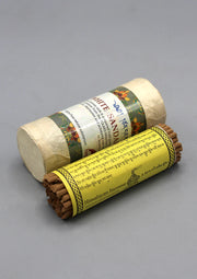 Pure White Sandalwood Incense Sticks - Natural Tibetan Calming Fragrance - 1