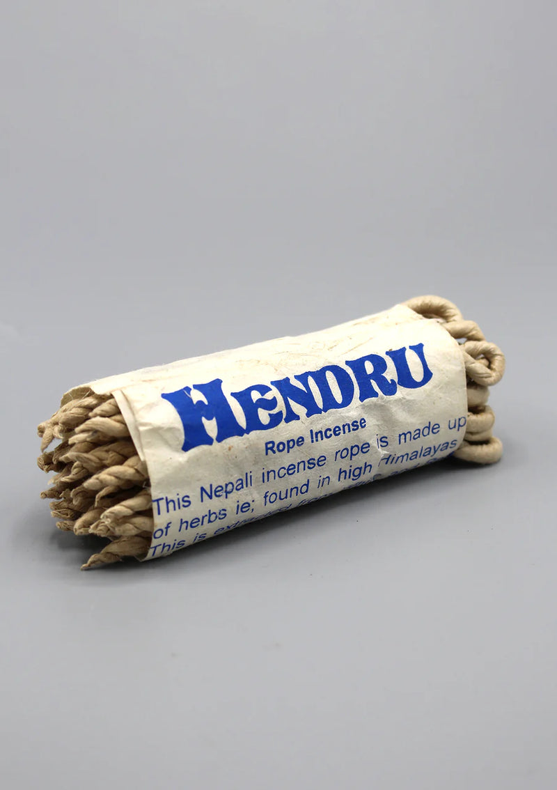 Cinnamon Sandalwood Nepali Rope Incense - Himalayan Aromatic Blend - 2