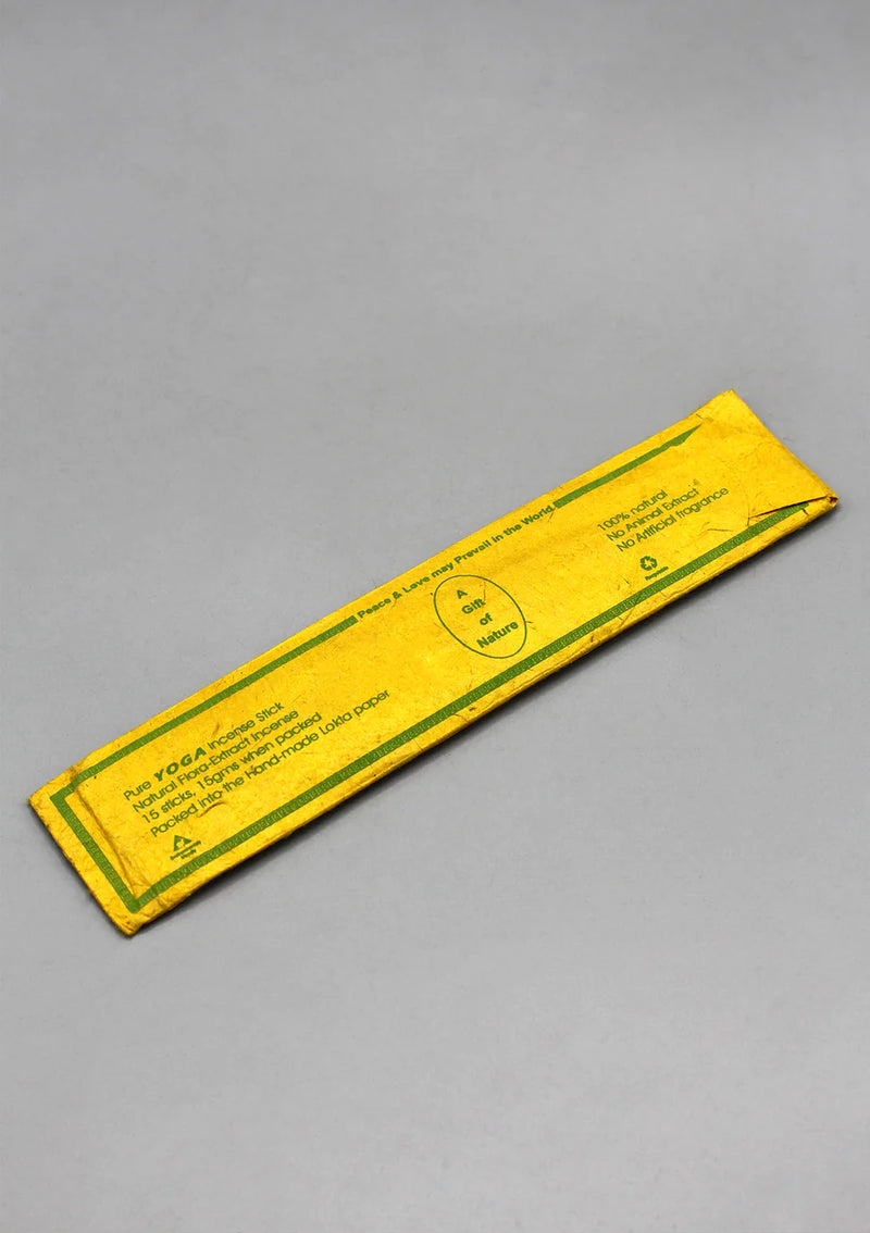 Natural Yoga Flora Incense Sticks - Himalayan Fragrance for Peace and Relaxation - 1