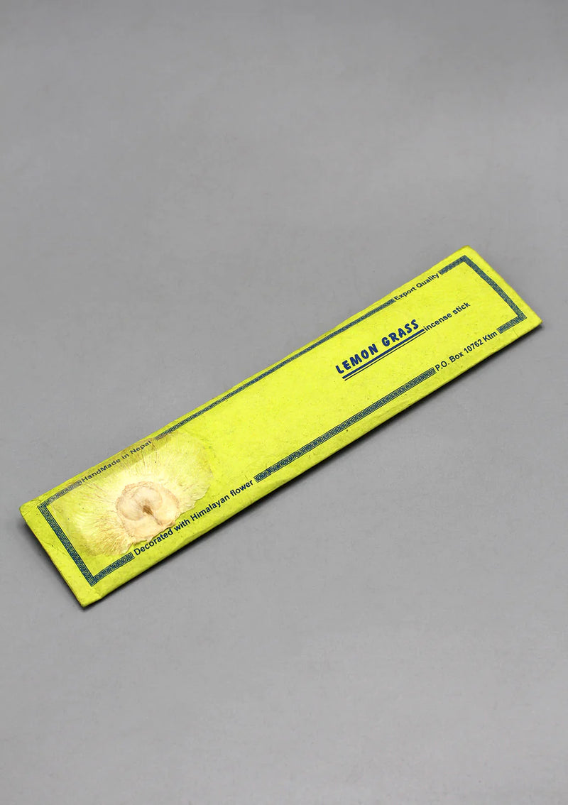 Lemon Grass Flora Incense - Natural and Uplifting Fragrance - 2