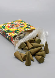 Green Tara Cone Incense - Sacred Blend for Wishes & Protection - 6