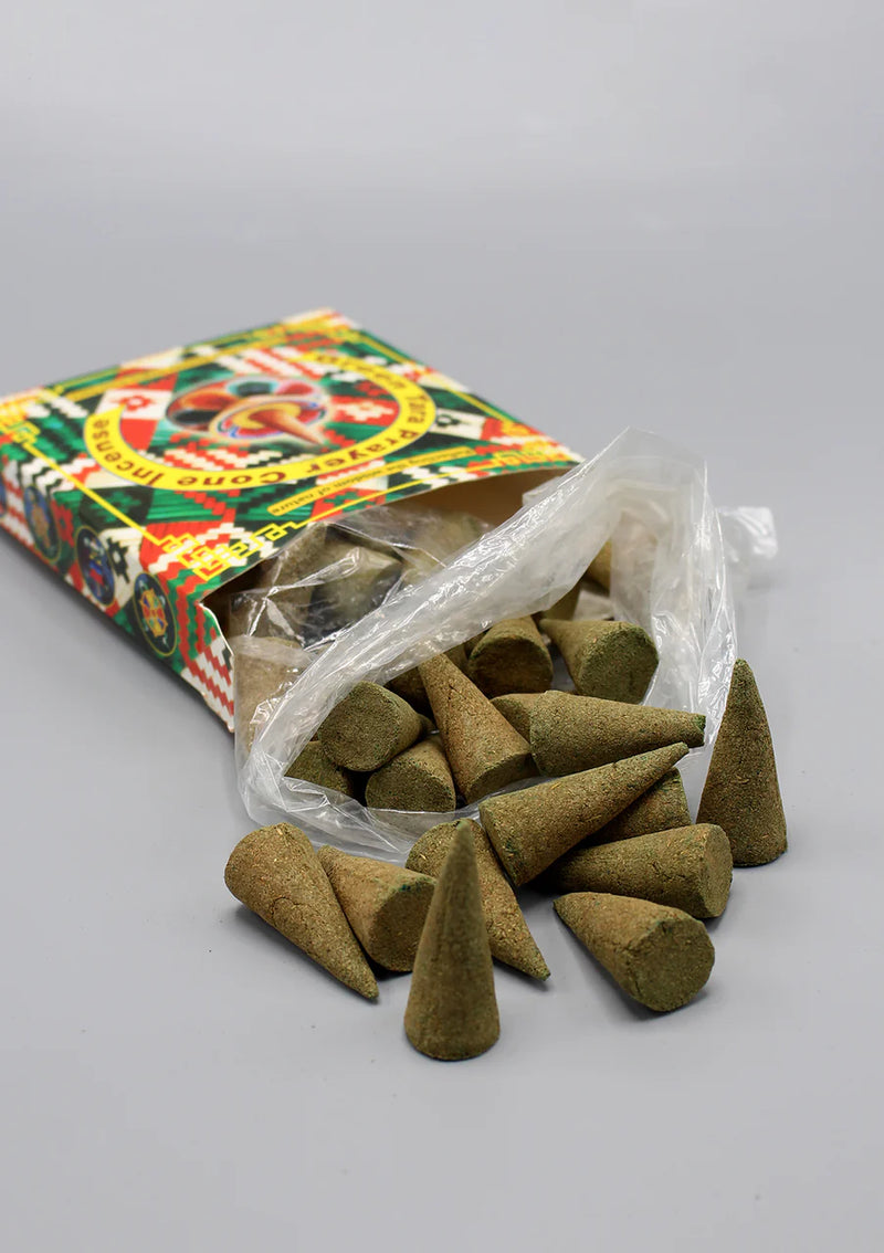 Green Tara Cone Incense - Sacred Blend for Wishes & Protection - 6