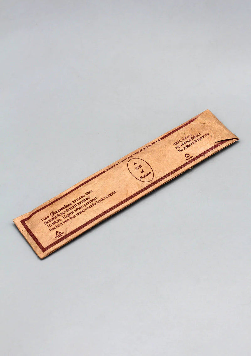 Jasmine Flora Incense Sticks - Pure and Natural Fragrance from Himalayan Nepal - 1