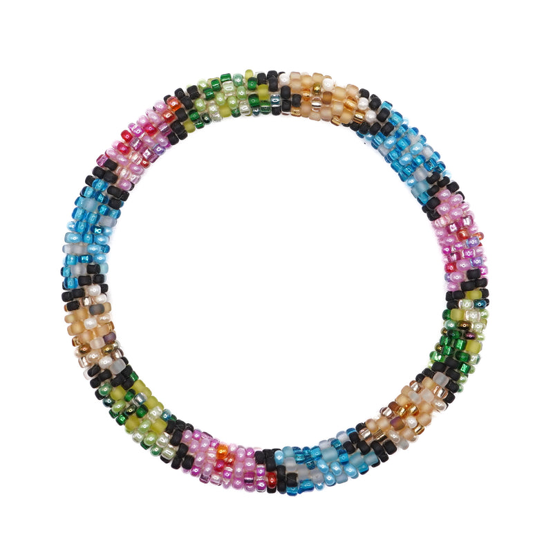 Handmade Nepal Glass Bead Bracelet – HY16