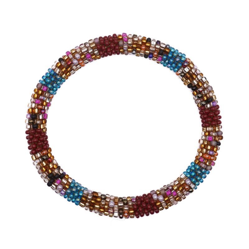 Handmade Nepal Glass Bead Bracelet – HY3