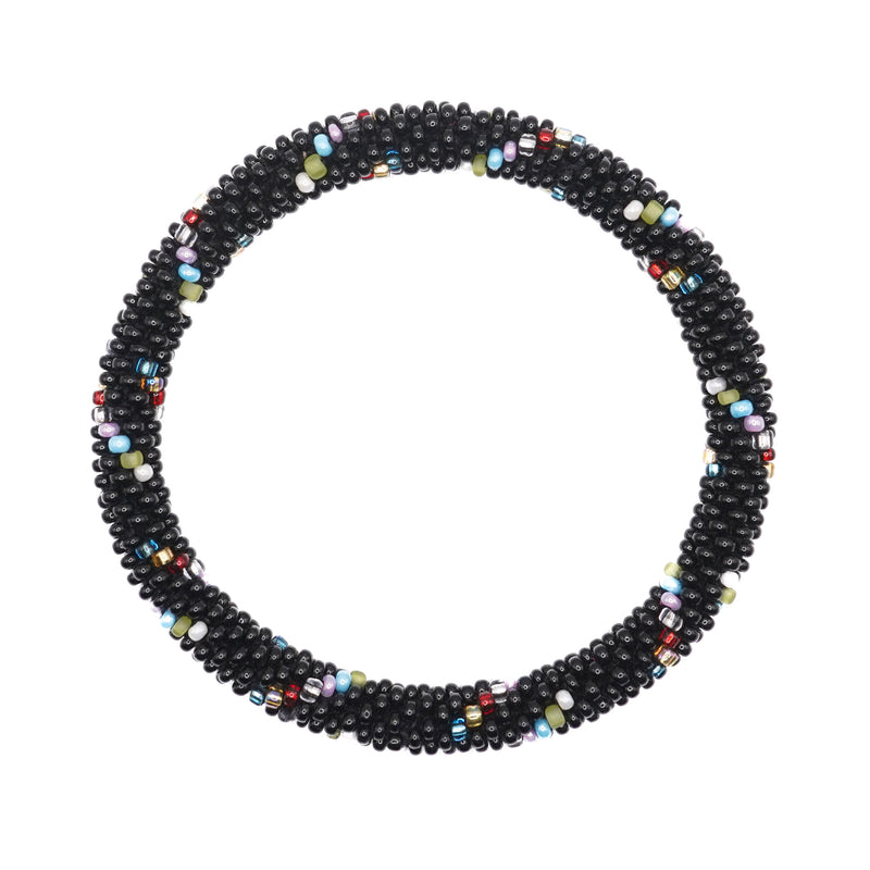 Handmade Nepal Glass Bead Bracelet – HY5