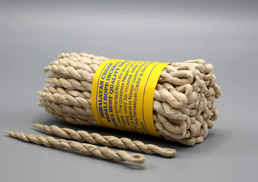 Himalayan Cedarwood Nepali Rope Incense - Aromatic Dhoop from Nepal - 2