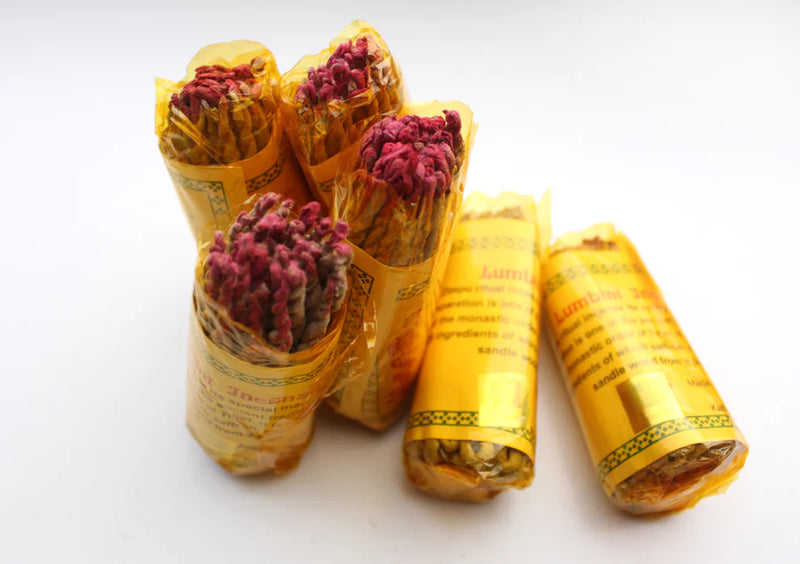 Lumbini Herbal Rope Incense - Set of 6 - 1