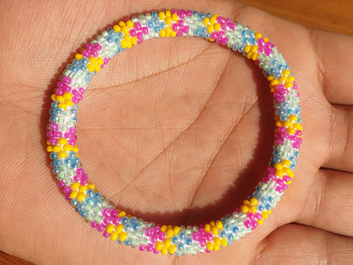 BeadsJoy Nepal Bracelets Colorful  BJHNPA19
